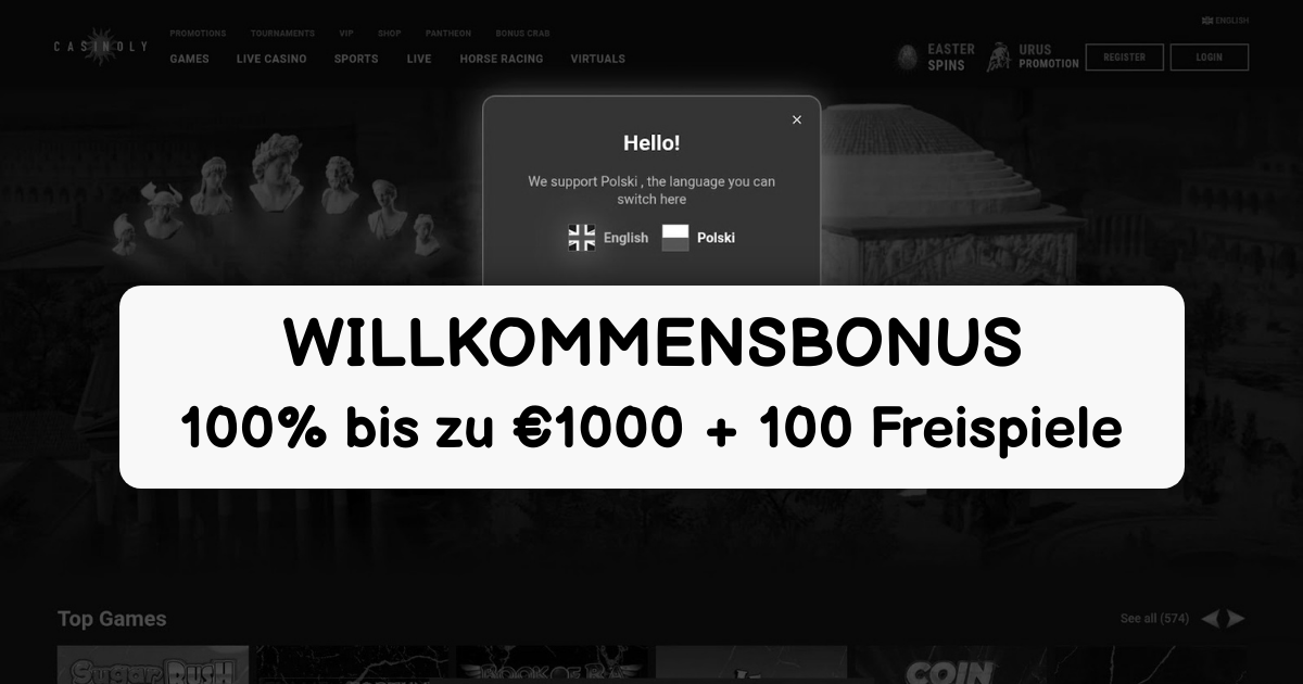 Casinoly Casino Deutschland